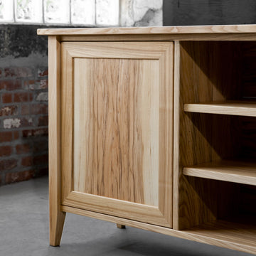 The Bolton Console - Bookmatch Wood Inlay