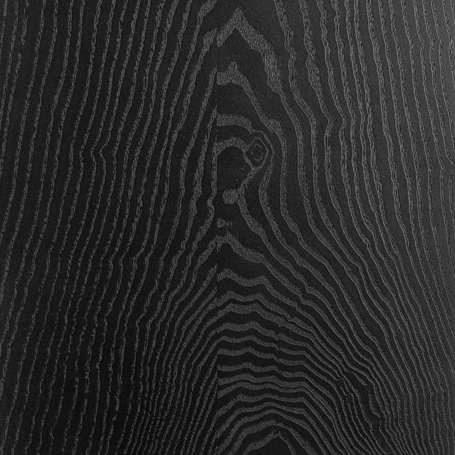 Wood Sample: Ash// Jet Black