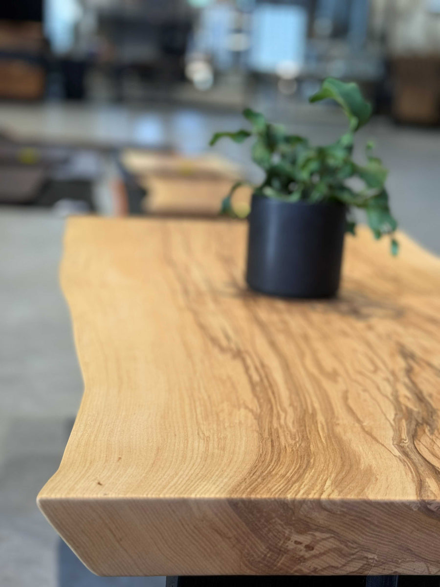 The Woodberry Coffee Table - Live Edge